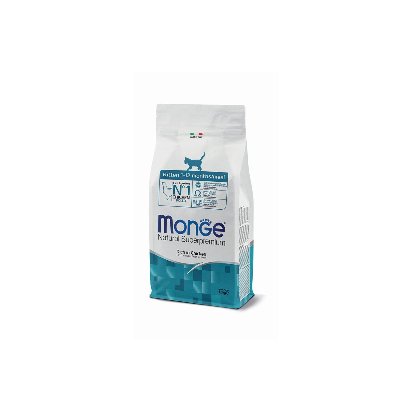 Monge Natural Superpremium Kitten Ricco in Pollo
