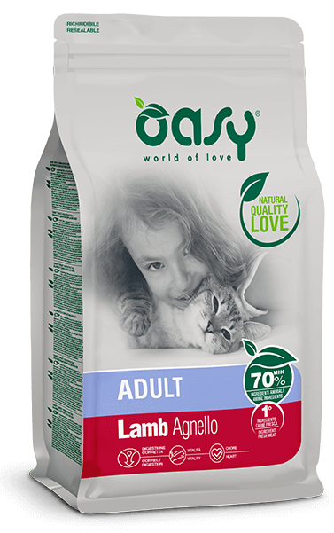 Oasy Gatto Adult Agnello da 300 gr