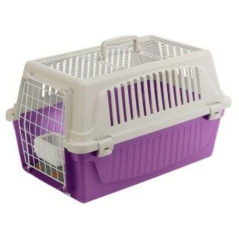 Trasportino aperto per cane e gatto in varie misure, viola
