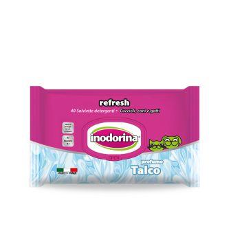 Inodorina 40 SALVIETTE DETERGENTI REFRESH AL TALCO