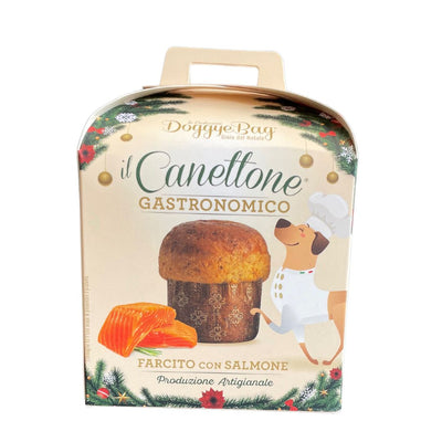 Il canettone per cani ha una lievitazione naturale, non ha coloranti ed è privo di sostanze dannose per i nostri amati pelosi. Festeggia insieme la Gioia del Natale al tuo unico fedele amico.