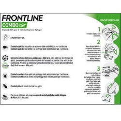 Frontline Combo Spot On per Gatto, Gatti e Furetti, elimina Pulci, Zecche e Larve, blocca lo sviluppo delle uova di larve delle Pulci. Miglior Prezzo
