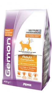 GEMON CAT ADULT COMPLETO CON POLLO E TACCHINO 1,5 KG