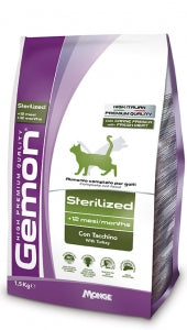 GEMON CAT STERILISED CIBO SECCO PER GATTI 1,5 KG