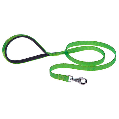 Guinzaglio in Naylon per cane, resistente con un' impugnatura confortevole ed imbottita per rendere le vostre passeggiate in tutta sicurezza e tranquillità. Disponibile in vari colori.