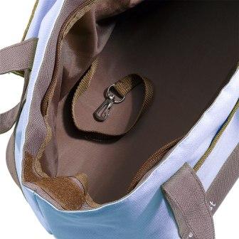 Borsa in nylon idrorepellente per il trasporto di gatti e cani di piccola taglia. Diversi colori.
