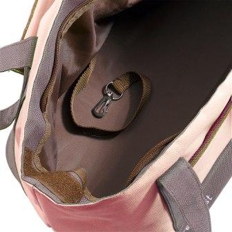 Borsa in nylon idrorepellente per il trasporto di gatti e cani di piccola taglia. Diversi colori.
