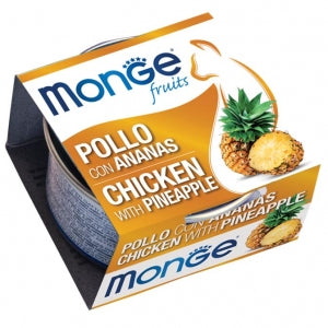 Monge Fruits con Pollo e Ananas 80 g cibo umido per gatto