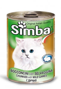 Simba Bocconi con Selvaggina per Gatto 415 g