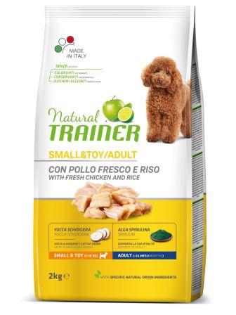 Natural Trainer Cibo per cani Adulti di piccola taglia, Alimento completo ricco di frutta che contiene antiossidanti di origine naturale