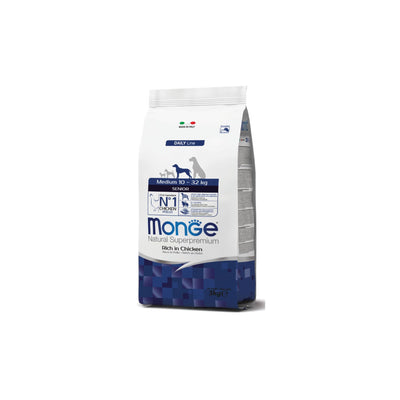 Monge Natural Superpremium Medium Senior Ricco in Pollo