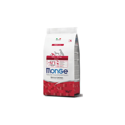 Monge Natural Superpremium Mini Adult Ricco in Pollo