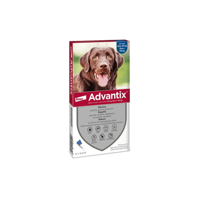 Advantix Spot-on per Cani oltre 25 kg fino a 40 kg