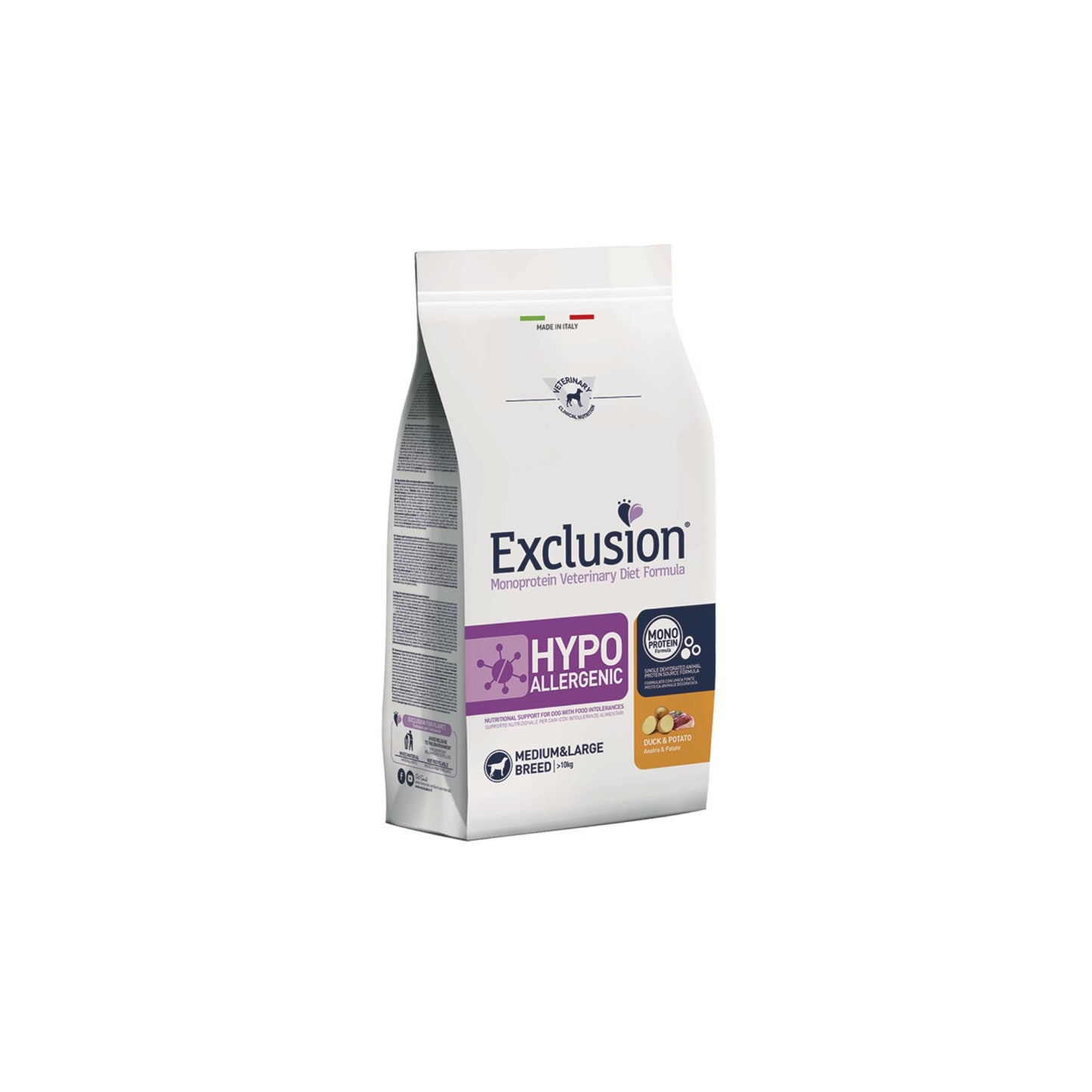Cibo secco veterinario exclusion 2 kg 