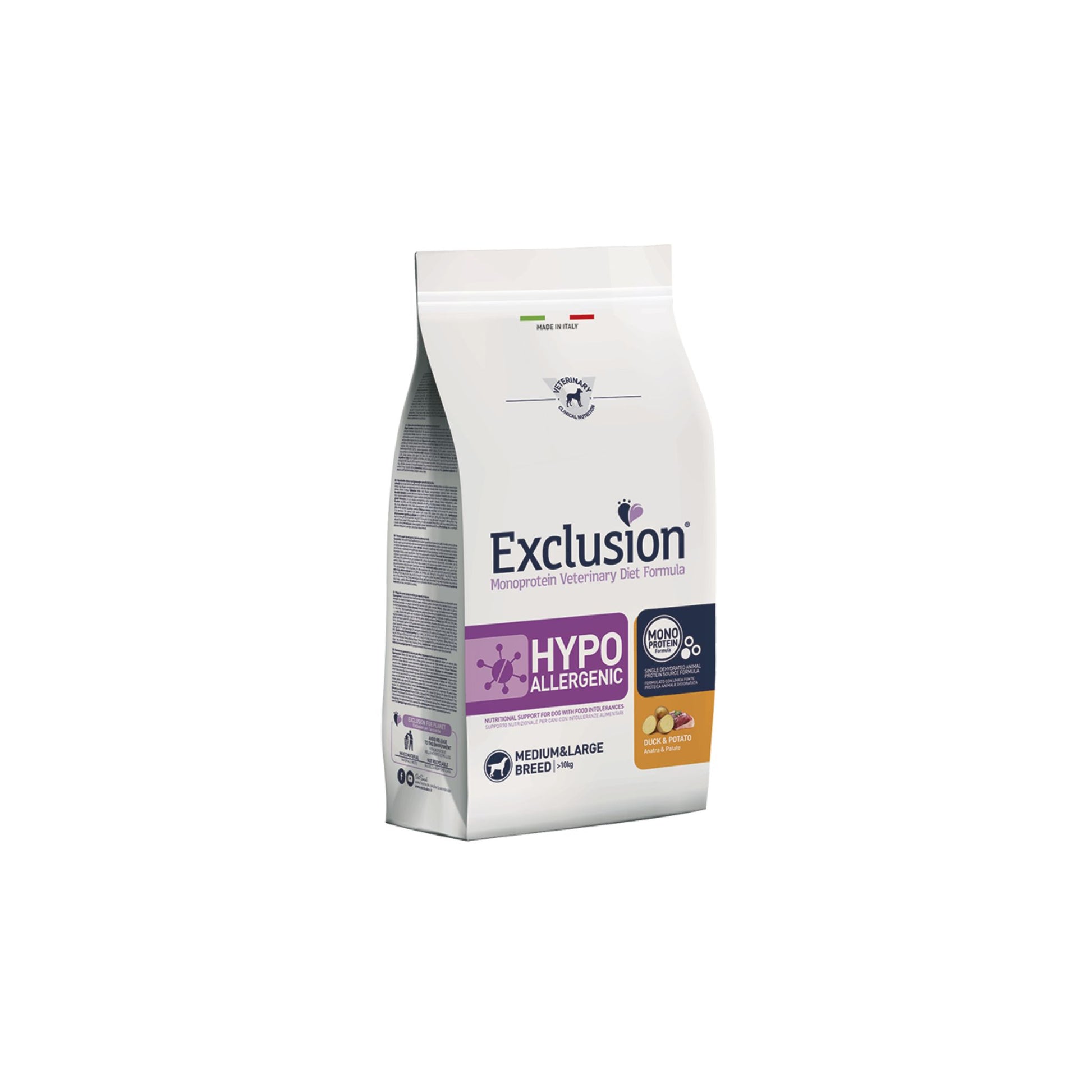 Cibo secco veterinario exclusion 2 kg 