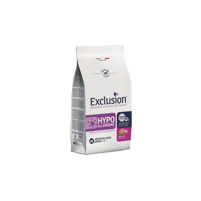 Exclusion Hypoallergenic Maiale&Piselli Medium Large 12 kg