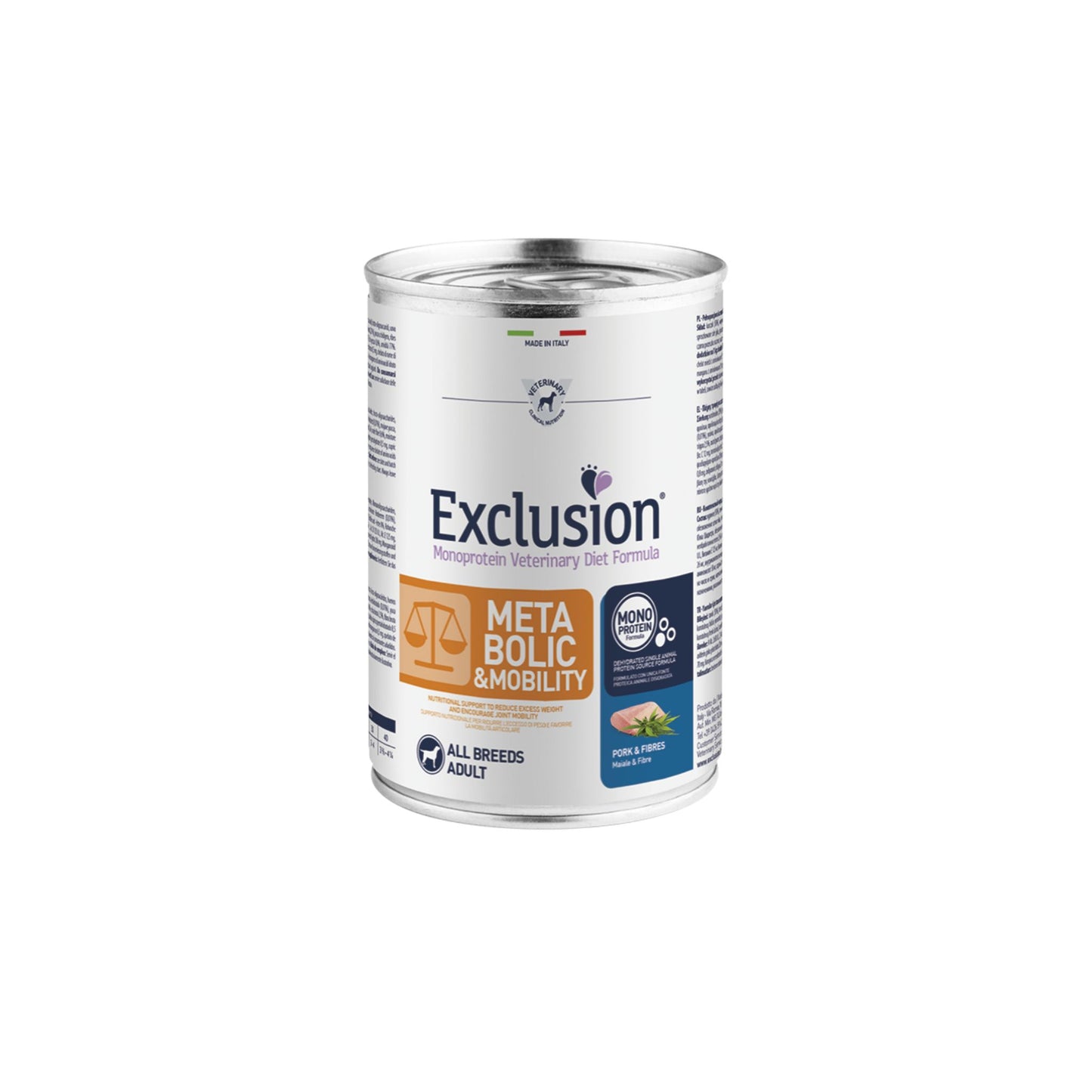 Exclusion Metabolic & Mobility Maiale e Fibre All Breeds
