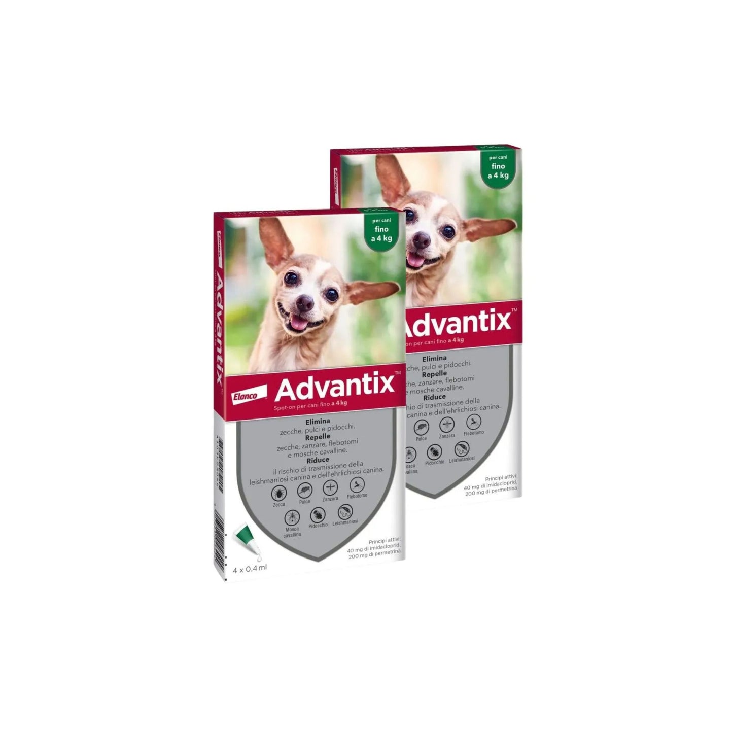 Advantix Spot-on per Cani Fino a 4 kg