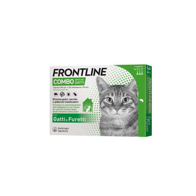 Frontline Combo Spot On Antiparassitario Gatto e Furetti