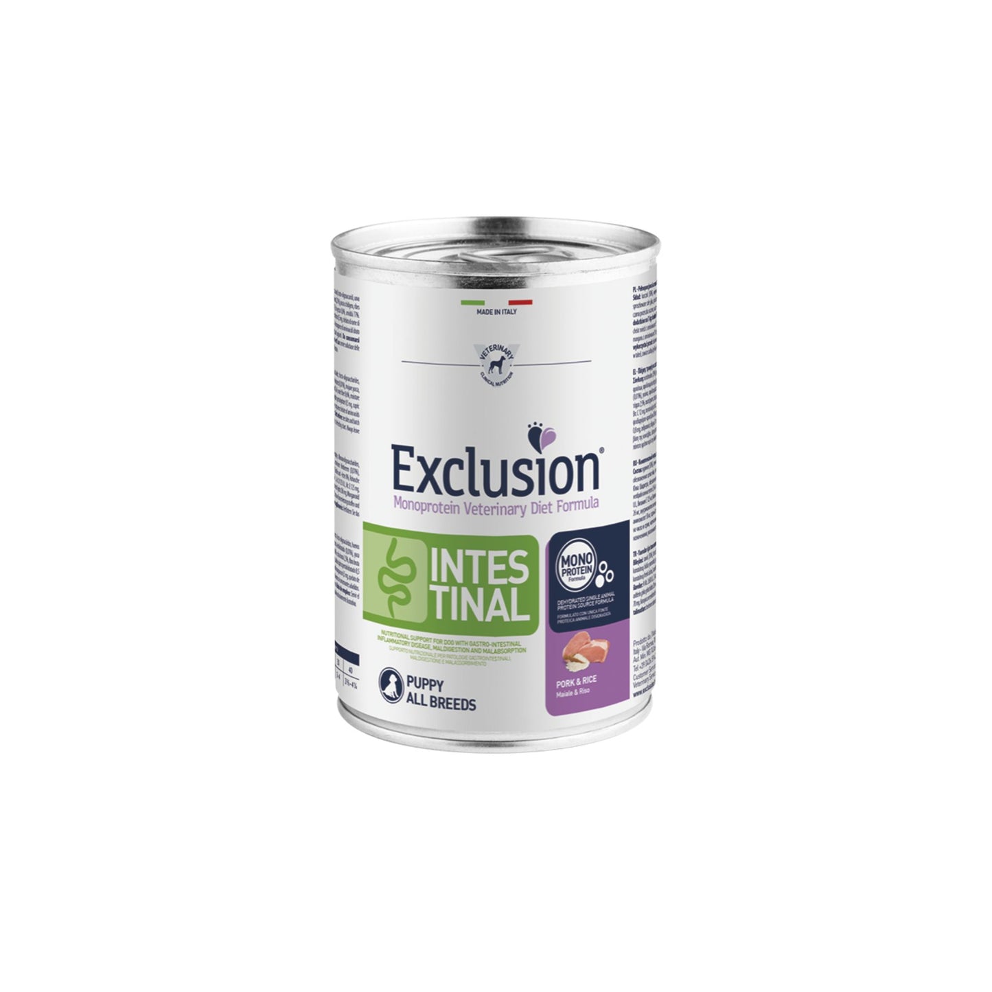 Exclusion Intestinal Maiale & Riso Puppy All Breeds