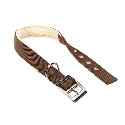 Collare in Nylon per Cane, Colore Marrone, Ferplast