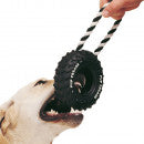 Gioco per cani in cotone e gomma dura