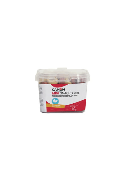 Deliziosi spuntini da dare ai cani di piccola taglia con Pollo e Manzo a forma di cuoricino.  Dare come premio o snack durante la giornata, da 1 a 20 pezzi.   