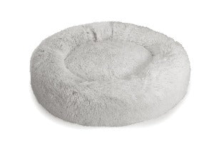Cuccia Pelosa a forma di ciambella grigia
