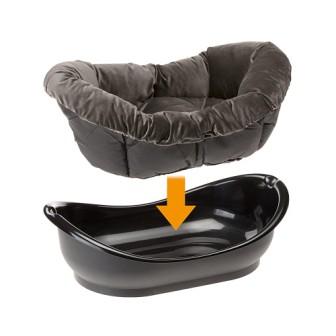 Cuccia per Cane da interno della Ferplast rivestita in velluto con cuscino