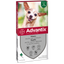 Advantix Spot-On per cani fino a 4 kg, Antiparassitario che Protegge dai Parassiti, Protegge dal Rischio di Leishmaniosi, Agisce contro le Larve di Pulci in Casa, 4 pipette