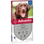 Advantix Spot-On per cani oltre 25 kg fino a 40 kg, Antiparassitario che Protegge dai Parassiti, Protegge dal Rischio di Leishmaniosi, Agisce contro le Larve di Pulci in Casa, contro Zanzare, Pidocchi 4 pipette