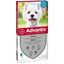 Advantix Spot-On per cani oltre 4 kg fino a 10 kg, Antiparassitario che Protegge dai Parassiti, Protegge dal Rischio di Leishmaniosi, Agisce contro le Larve di Pulci in Casa, contro Zanzare, Pidocchi 4 pipette