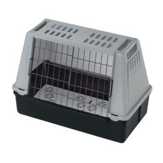 Trasportino per cane e gatto per viaggi in automobile.