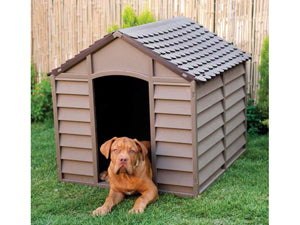 CUCCIA PER CANI CM. 86X84,5X82 H COL. MARRONE