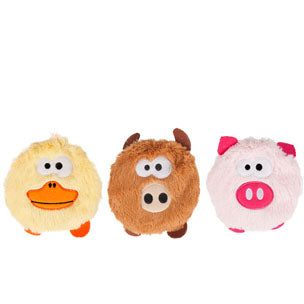 Simpatico Giocattolo per cane in peluche, disponibile in varie tipologie di Happy Animali.