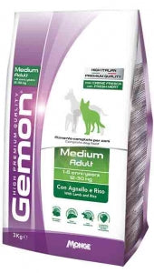 Gemon Medium Adult con Agnello e Riso da 15 kg per cane