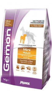 Gemon, Crocchette per cani gemon, adulti, questo mangime per cani è indicato per coloro che pesano da i 2-10 kg, gemon Monge