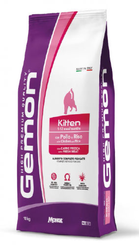 Alimento completo per gatti piccoli fino a 12 mesi d'età. Ricco di proteine, F.O.S. e M.O.S., aiuta il gattino a crescere in modo sano. Ha un basso tenore di magnesio per proteggere la salute dei reni. È inoltre arricchito con Yucca Schidigera, utile per ridurre l’odore delle feci.