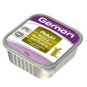 Monge Gemon Gatto Patè e Bocconcini Adult con ANATRA 100 gr Vaschetta
