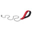 Guinzaglio Per cane con presa sicura e con Catenella in metallo cromato, Ferplast, Rosso, Nero, Blu, Marrone, Beige