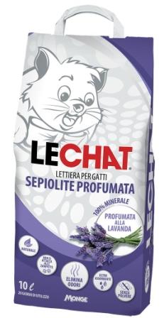 LeChat Profumata è la lettiera per Gatti che unisce qualità ecologiche eccellenti a una gradevole profumazione alla lavanda, per un uso ancor più confortevole negli ambienti interni.