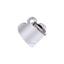 Medaglietta Cuore Basic Piccola in Ottone Cromato