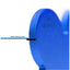 Medaglietta Piccola a forma di Cuore Basic in Alluminio Blu