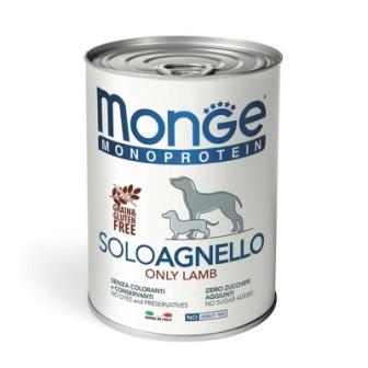 Monge Dog Solo Agnello 400 gr