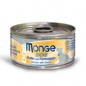 Alimento complementare per cani adulti. Teneri e gustosi pezzetti di pollo con formaggio, cotti al forno, creati per deliziare il palato dei nostri amici a 4 zampe. Una deliziosa ricetta senza coloranti, senza conservanti artificiali e gluten-free.