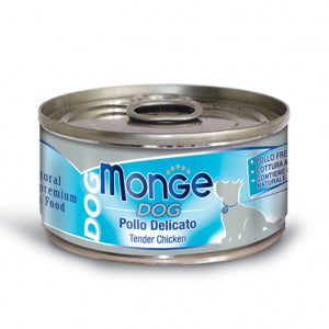 Monge Dog Pollo Delicato lattina di 95 g