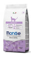 cibo secco per gatti, crocchette, croccantini della monge natural superpremium, per gatti sterilizzati, monoproteina, pollo 10 kg
