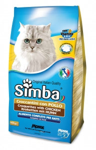 Cibo secco Gatto, Adulto, con Pollo, Alimento Completo, Croccantini Gustosi, ricco di vitamine, 2 kg
