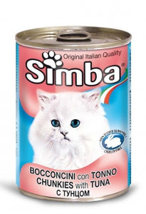 CIBO UMIDO GATTO, ALIMENTO COMPLETO PER GATTI ADULTI CON TONNO, BOCCONCINI DELIZIOSI DELLA SIMA MONGE